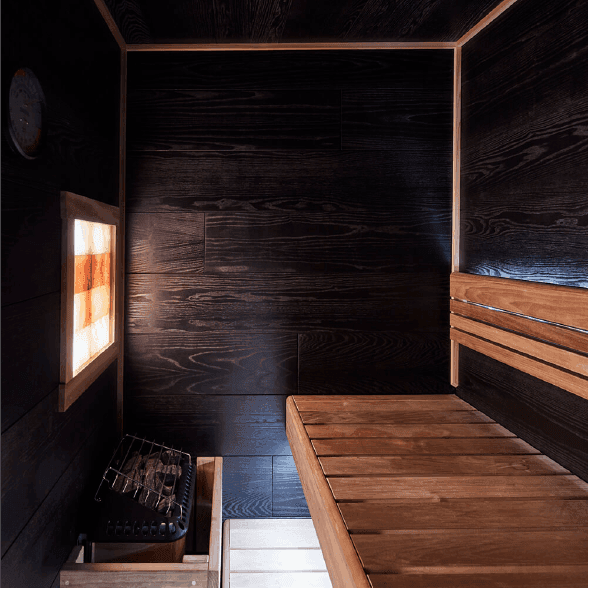 sauna inside